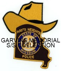 MISSOURI,HAYTI HEIGHTS POLICE 1